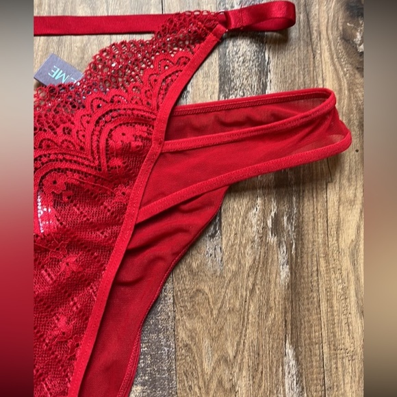 Adore Me Victoria’s Secret Vintage Pop Art German Nylon Underwear G-String Thong - Picture 3 of 16